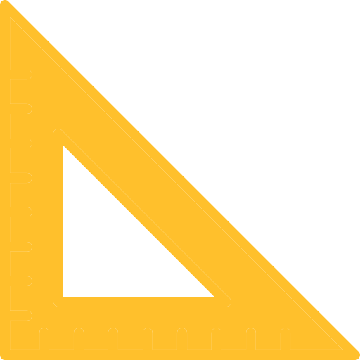 triangular ruler